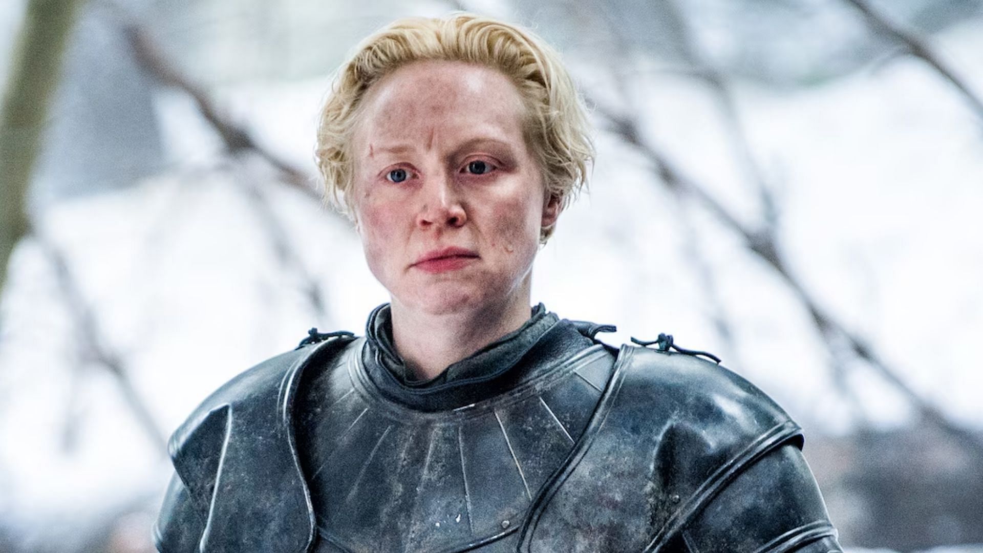 Gwendoline Christie as Brienne of Tarth (Image via HBO)